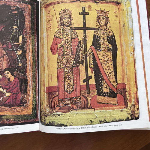 Album Agiografies used, Byzantine and religious art