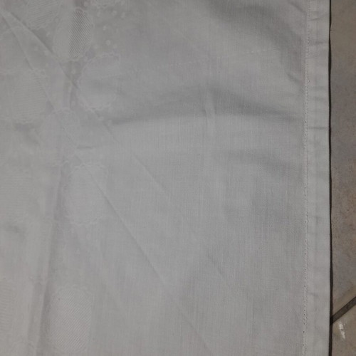 Woven dinner napkins set of 6, like new, white 48x44 cm