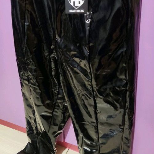 Heartbreak PU pants Small new, black, tailored