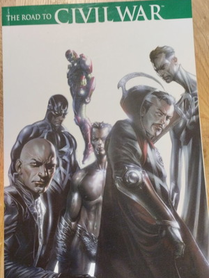 Marvel The Road to Civil War softcover comic book