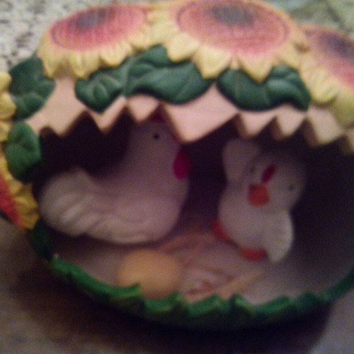 Easter decorations used