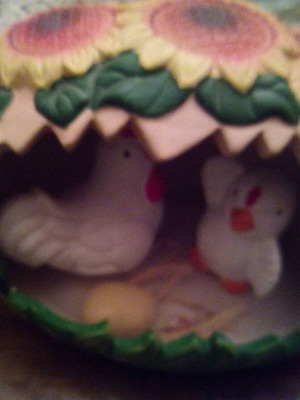 Easter decorations used