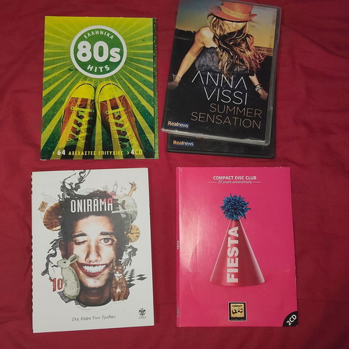 Greek Pop CDs from Various Artists