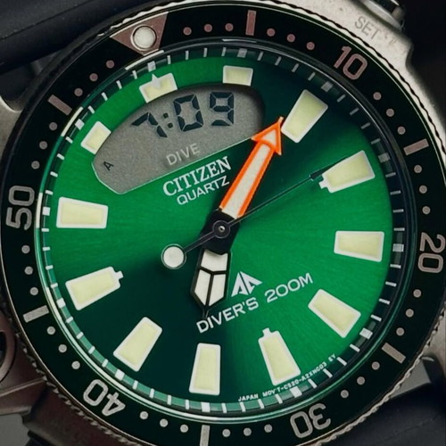 Citizen Promaster JP2007-17X Special Limited Edition Green Watch new