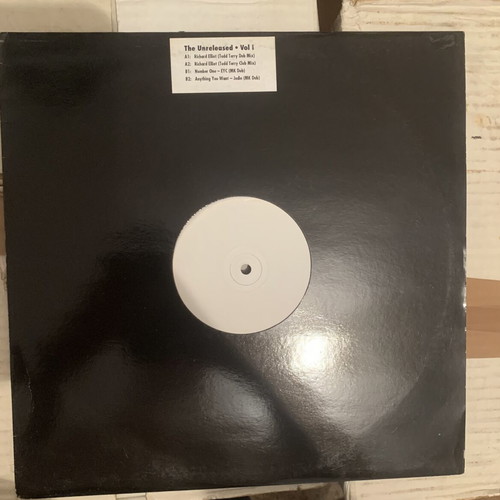 The Unreleased Vol I 12" vinyl used, electronic house remixes