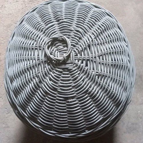 Large bamboo basket used