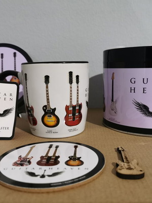Guitar Heaven κούπα σε συσκευασία δώρου καινούργιο