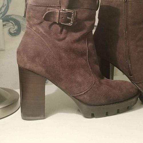 Alpe boots brown suede new, size 40