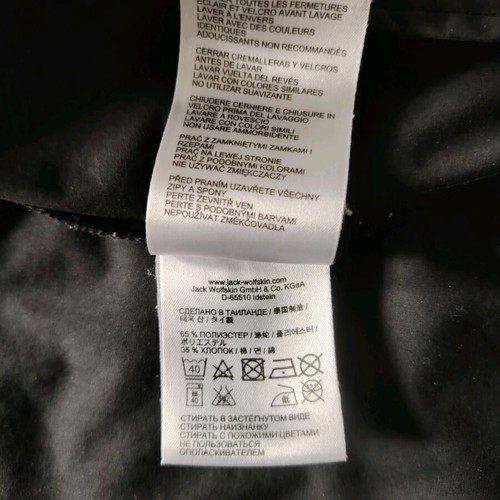 Jack Wolfskin Light Jacket used, size S, black