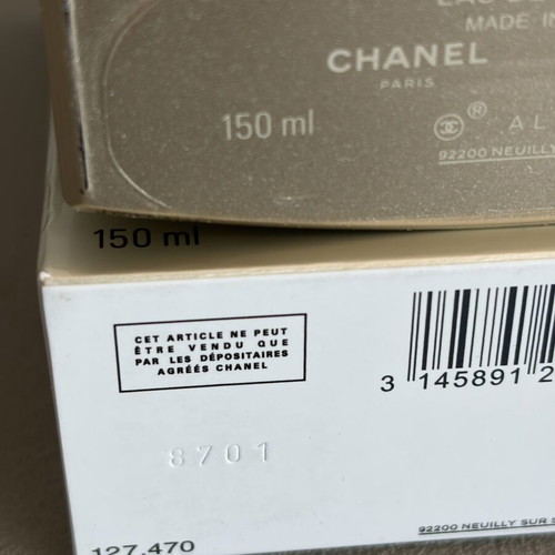 Chanel Allure Homme Edition Blanche Eau de Parfum 150ml like new
