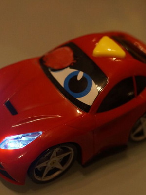 Ferrari toy car with light and sound used