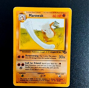 Pokemon Card Marowak