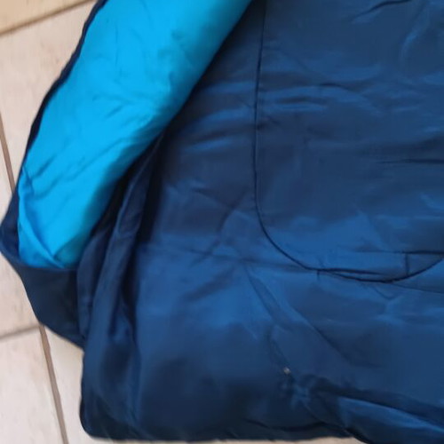 Sleeping bag blue with light blue inside