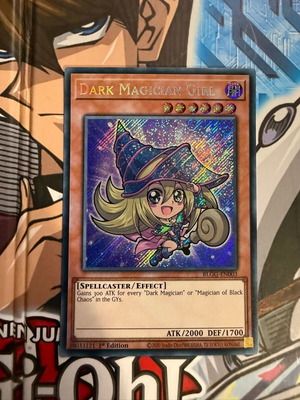 Dark Magician Girl Secret Rare κάρτα Yu-Gi-Oh!