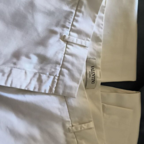 Valentino Roma women's white pants small-medium, like new