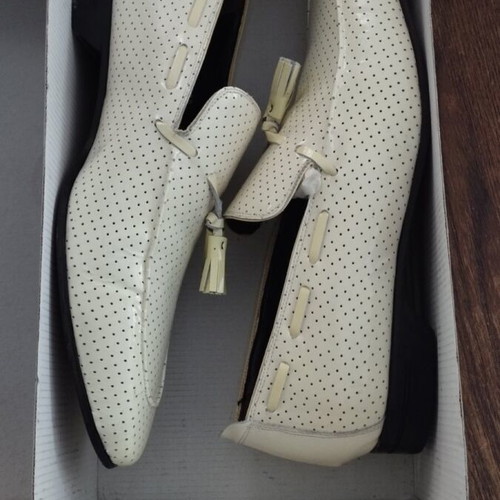 Scarponi shoes new, size 45, white beige