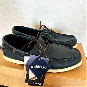 Chicago δερμάτινα ανδρικά παπούτσια (42)