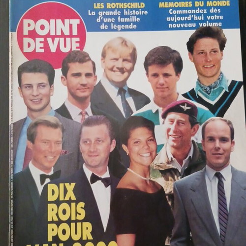 Royal Magazine Point de Vue Dix Rois Pour L'An 2000 January 1995