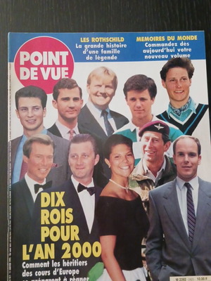 Royal Magazine Point de Vue Dix Rois Pour L'An 2000 January 1995