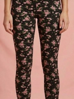 Дамски клин Pink Woman като нов с флорален десен размер М