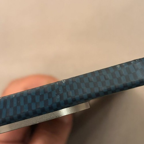 iPhone 16 Pro Max Aramid Fiber case like new with MagSafe