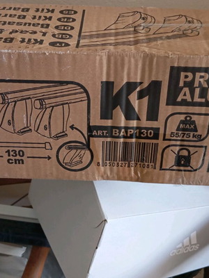 Μπάρες οροφής K1 Pro Alu νέες