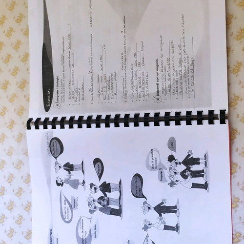Italian book like new, 187 pages, 30x22 cm