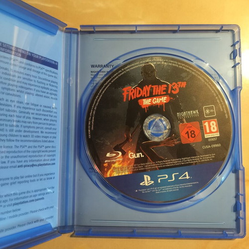 Friday the 13th The Game PS4 used, good condition