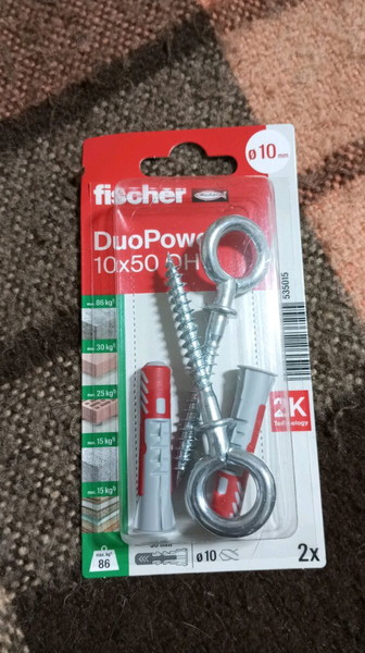 Κρίκοι/Ουπατ Fischer 10x50