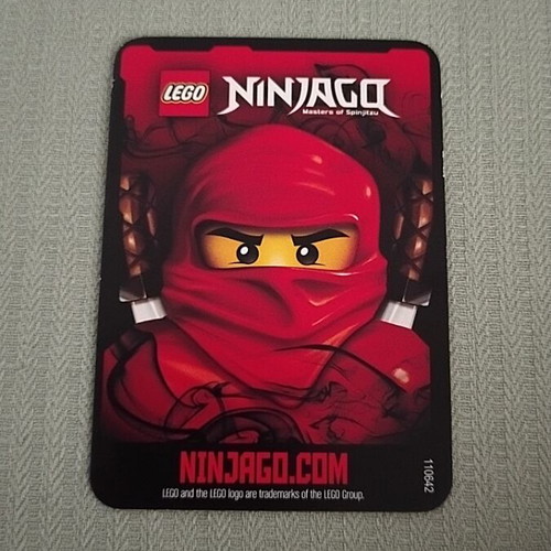 Lego Ninjago Chain Lightning card like new, authentic