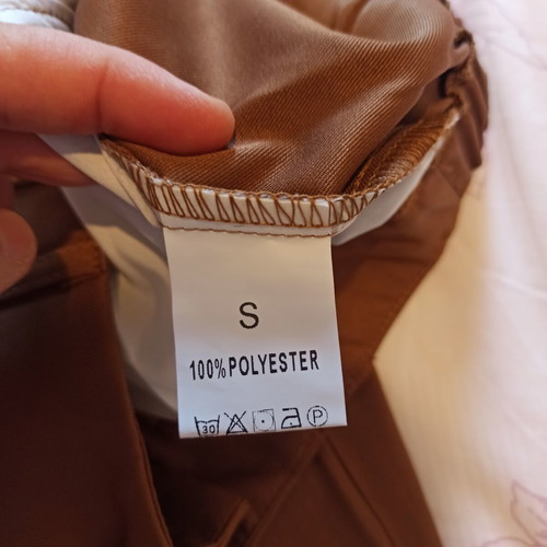 Women's pants wide leg brown size small like new
