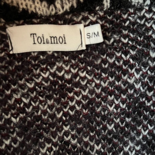 Long cardigan multicolor like new Toi&Moi