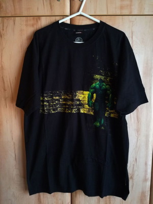 Marvel The Incredible Hulk men's black T-shirt XL New Era new