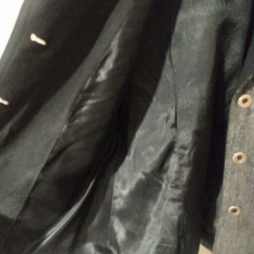 French jacket dark gray with black new, size 38