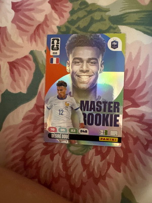 Désiré Doué Master Rookie Panini card