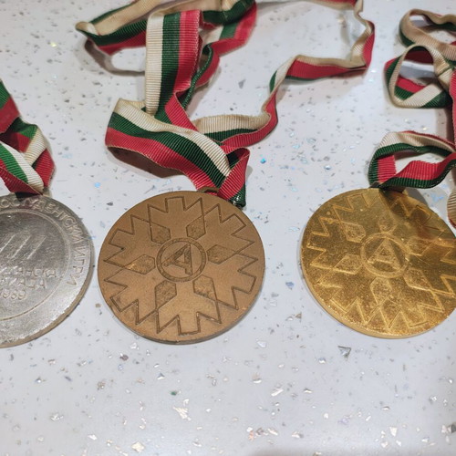 Medals set of 3 used, authentic