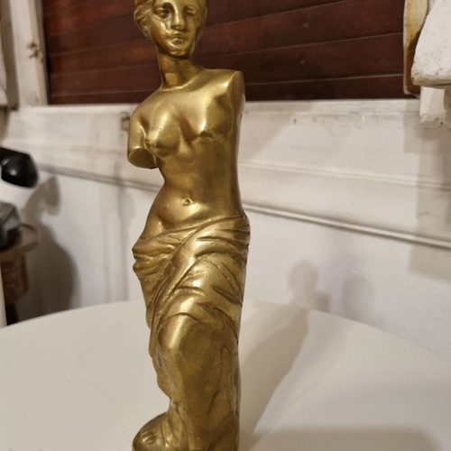 Venus de Milo solid bronze used 2200 grams