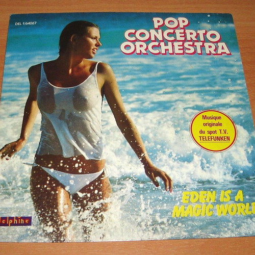 Pop Concerto Orchestra Eden Is A Magic World 45rpm vinyl