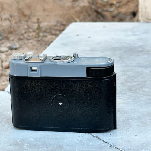 Cosmic 35 camera used, USSR 1960s, LOMO