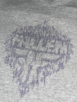 Fallen Skate T-Shirt, grey, size L