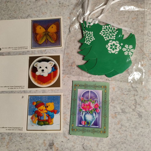 Christmas cards like new