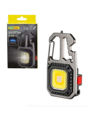 Andowl Q-D911 Keychain Multi-Tool with Flashlight New