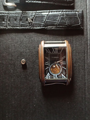 Mechanical wristwatch men's used, broken, needs repair