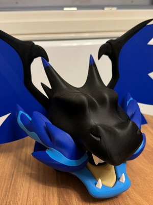 Giga Charizard 3D Model Pokémon figure new