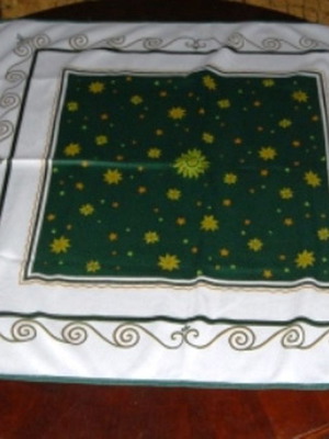 Festive tablecloth new, rectangular shape