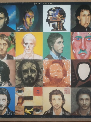 The Who Face Dances vinyl record used, rock