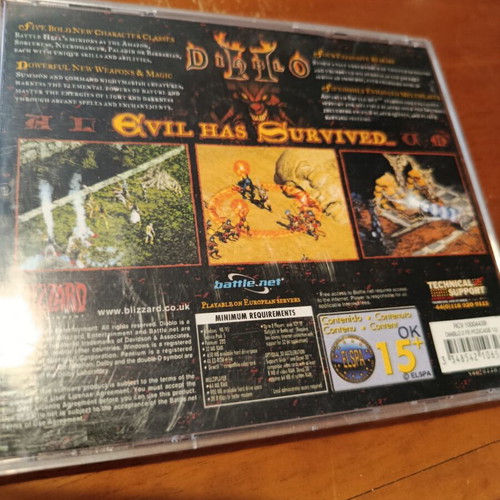 Diablo II PC install disc used