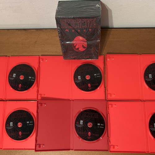 Berserk DVD Collectors Box Set complete series like new, anime