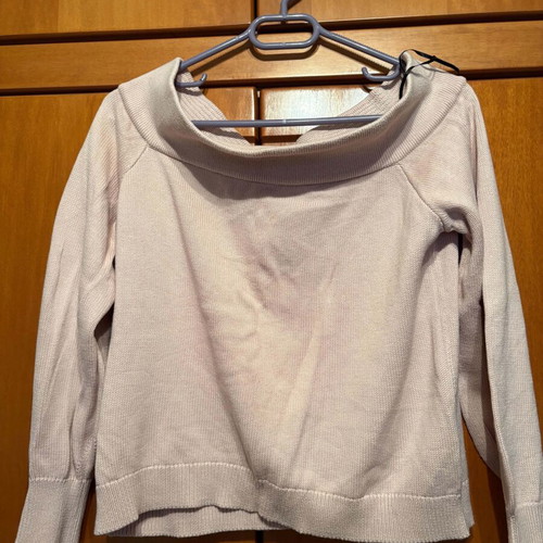 H&M knitted sweater like new, pink, size M