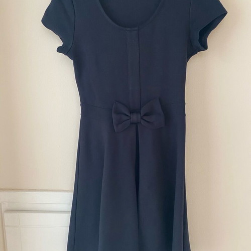 Zara navy blue dress size S like new